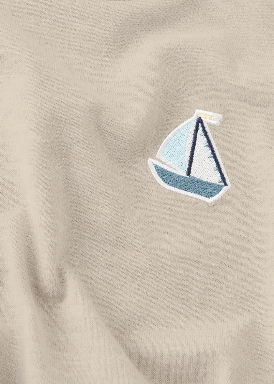 Name It Stone Boat T-Shirt (9mths-5yrs)