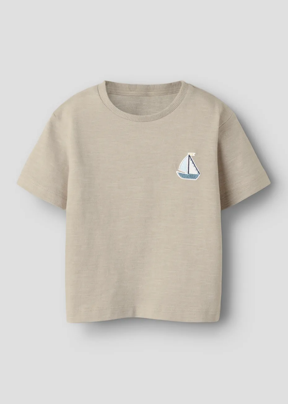 Name It Stone Boat T-Shirt (9mths-5yrs)