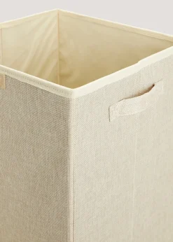 Natural Collapsible Laundry Basket