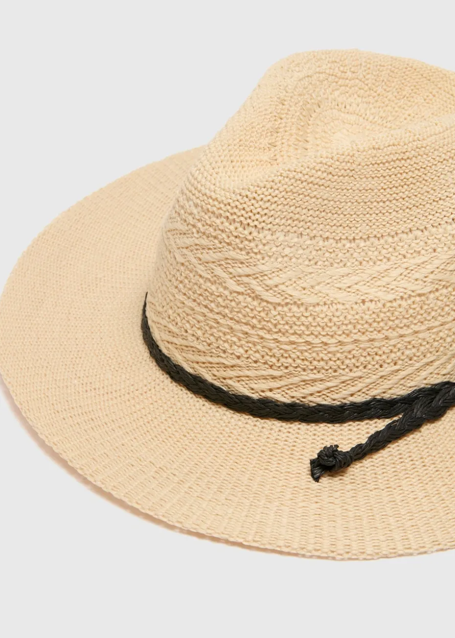 Natural Trilby Hat