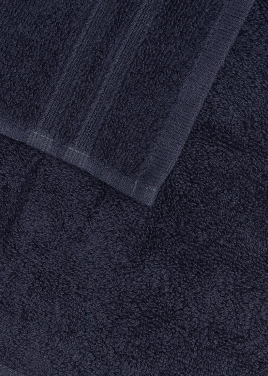 Navy 100% Egyptian Cotton Towels