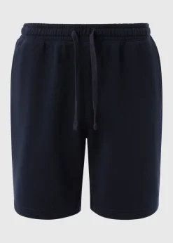 Navy Basic Jogger Shorts