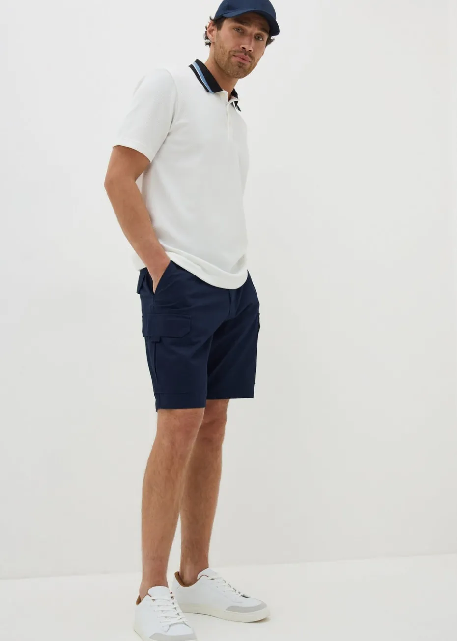 Navy Cargo Shorts