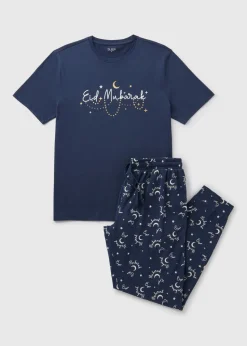 Navy Eid Pyjama Set