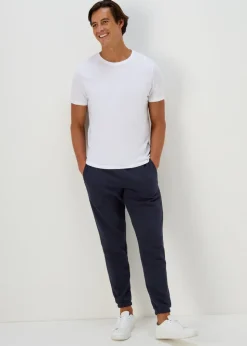 Navy Essential Cuffed Joggers