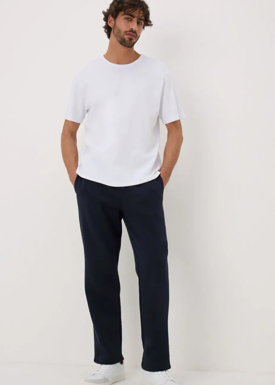 Navy Essential Straight Fit Joggers