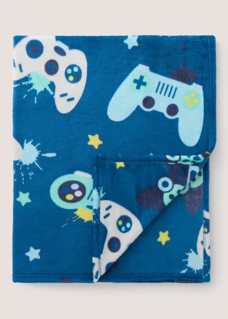 Navy Gamer Beach Towel