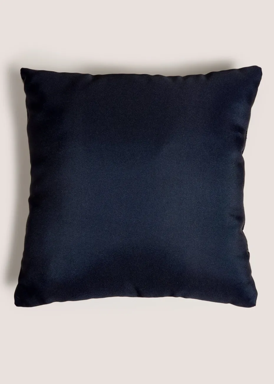 Navy Outdoor Reversible Cushion