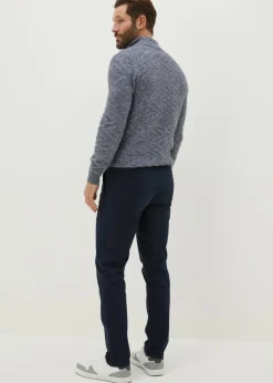 Navy Slim Fit Chinos