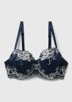 Navy Two Tone DD+ Bra