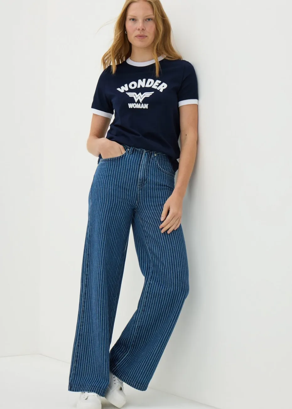 Navy Wonder Woman T-Shirt