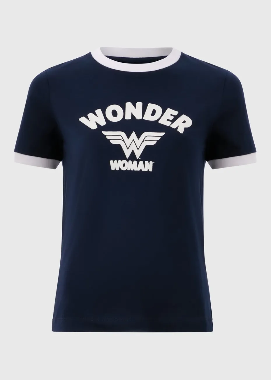 Navy Wonder Woman T-Shirt