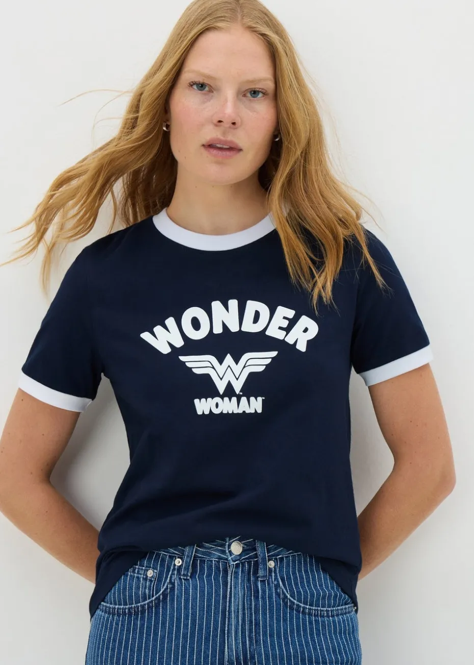 Navy Wonder Woman T-Shirt