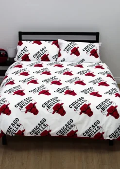 NBA Bulls Reversible Duvet Cover Set