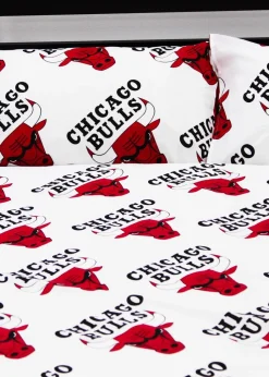 NBA Bulls Reversible Duvet Cover Set