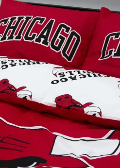 NBA Bulls Reversible Duvet Cover Set