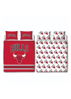 NBA Bulls Reversible Duvet Cover Set