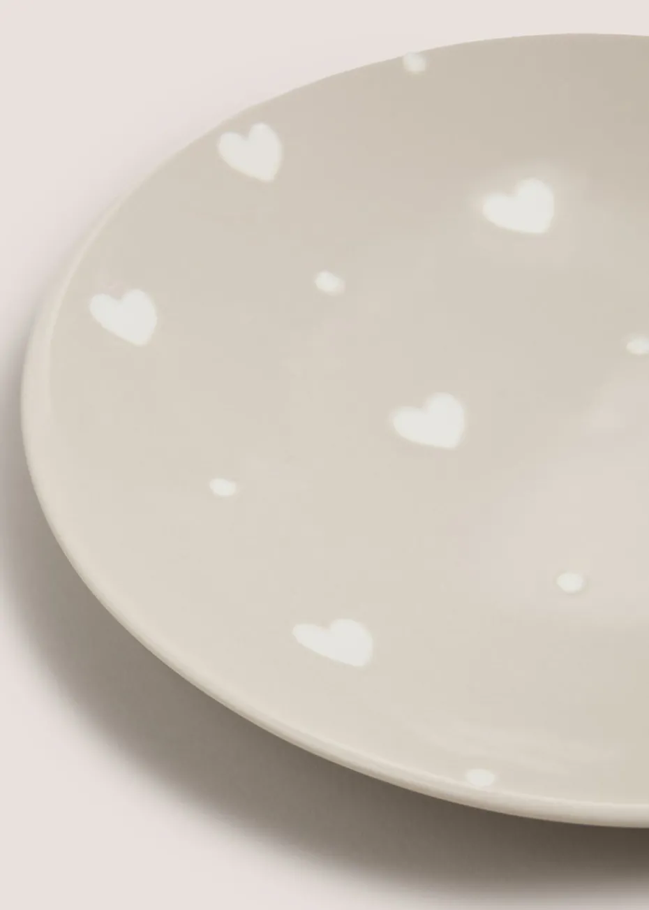 Neutral Heart Bowl