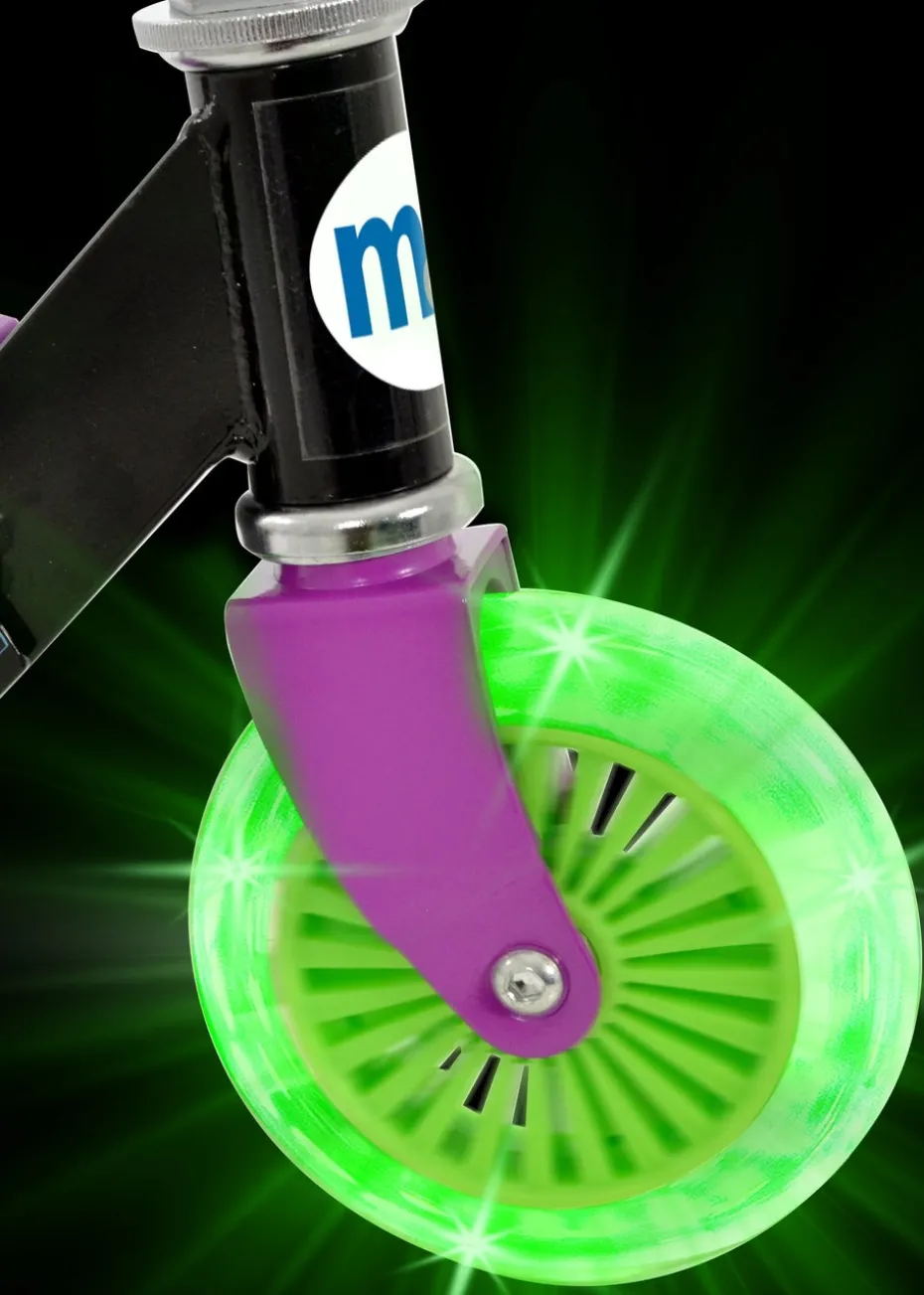 Ninja Turtles Folding Inline Scooter With Light Up Wheels