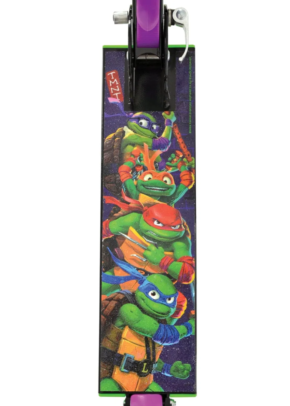 Ninja Turtles Folding Inline Scooter With Light Up Wheels