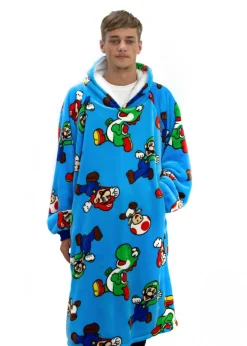 Nintendo Super Mario Hooded Wearable Snuggle Fleece