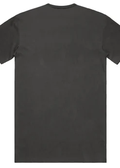 Oasis Liam Gallagher Charcoal Grey Monochrome Cotton T-Shirt