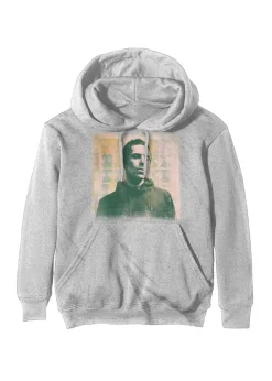 Oasis Liam Gallagher Light Grey Album Hoodie