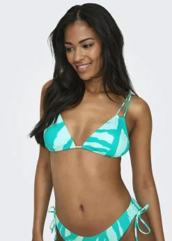 Only Teal Bikini Top