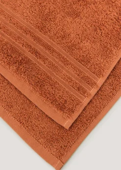 Orange 100% Egyptian Cotton Towels