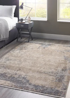 Origins Blue/Grey Cosimo Distressed Rug