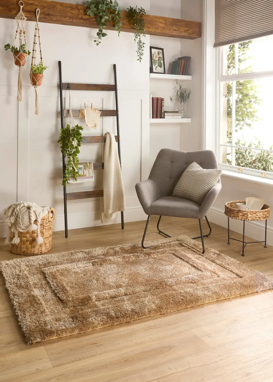 Origins Latte Frame Rug