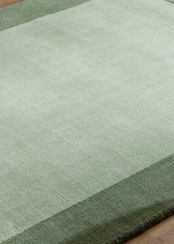 Origins Sage Green Borders Rug