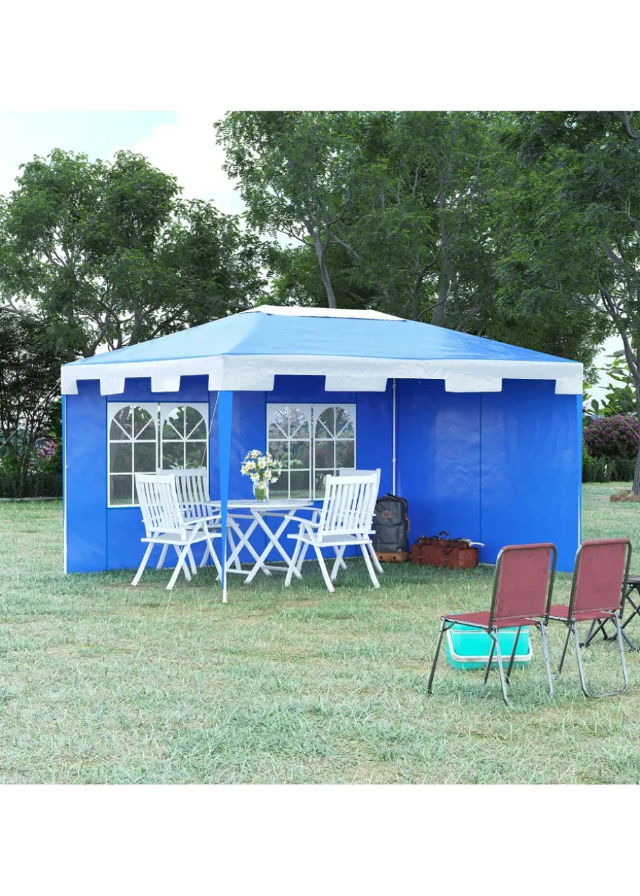 Outsunny 3 x 4 m Garden Gazebo Marquee Party Tent