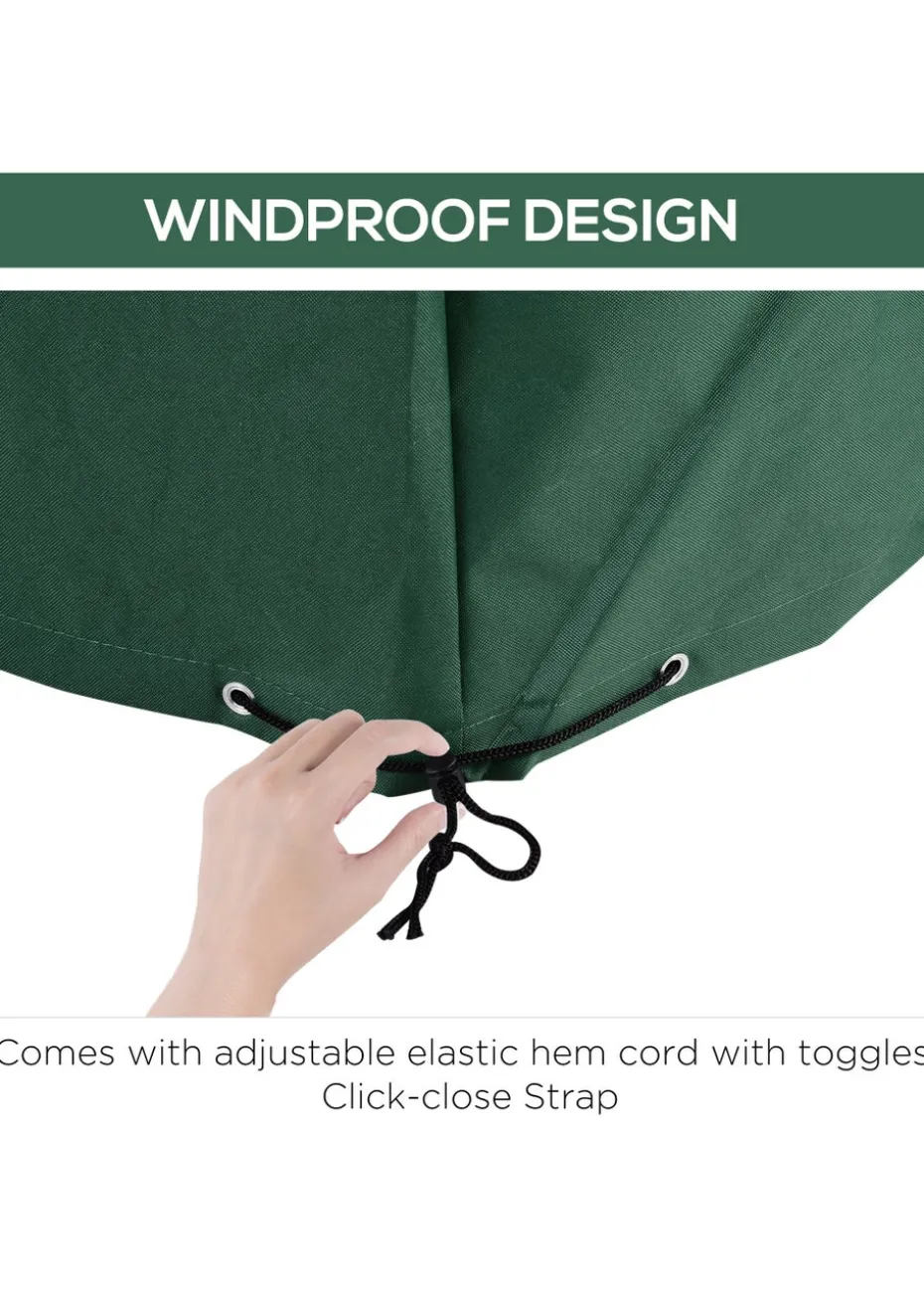 Outsunny 600D Oxford Patio Set Cover Outdoor Garden Rattan Furniture Protection Cover Protector