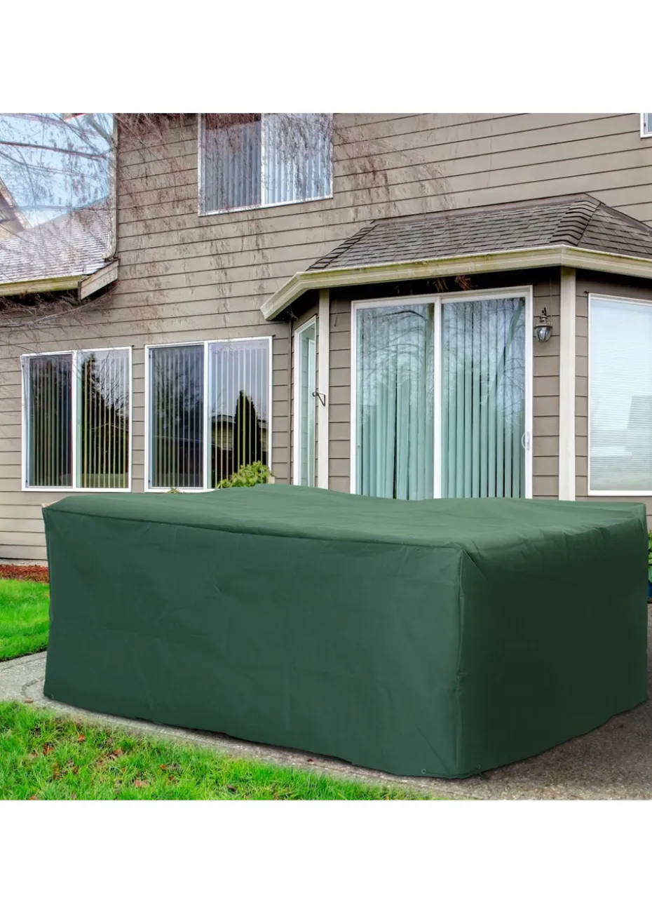 Outsunny 600D Oxford Patio Set Cover Outdoor Garden Rattan Furniture Protection Cover Protector