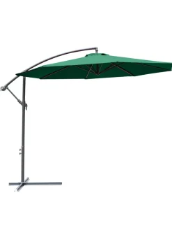 Outsunny Garden Banana Parasol Cantilever Umbrella (3m)