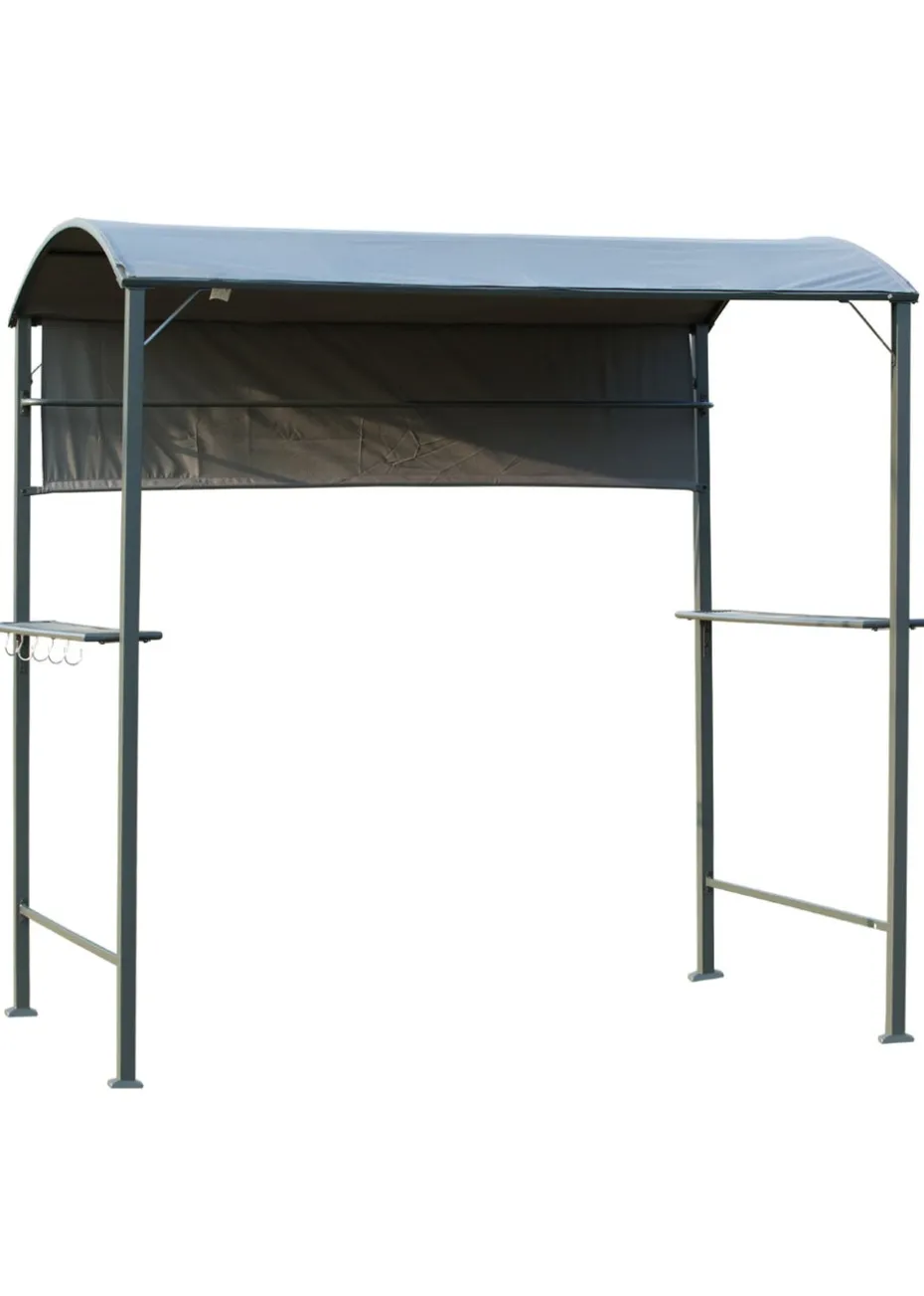Outsunny Garden BBQ Grill Gazebo (216cm x 138cm x 218cm)