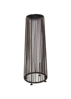 Outsunny Garden Solar Powered Lights Woven Wicker Lantern