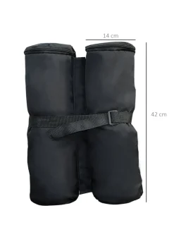 Outsunny 4pcs Gazebo Weight Sand Bags