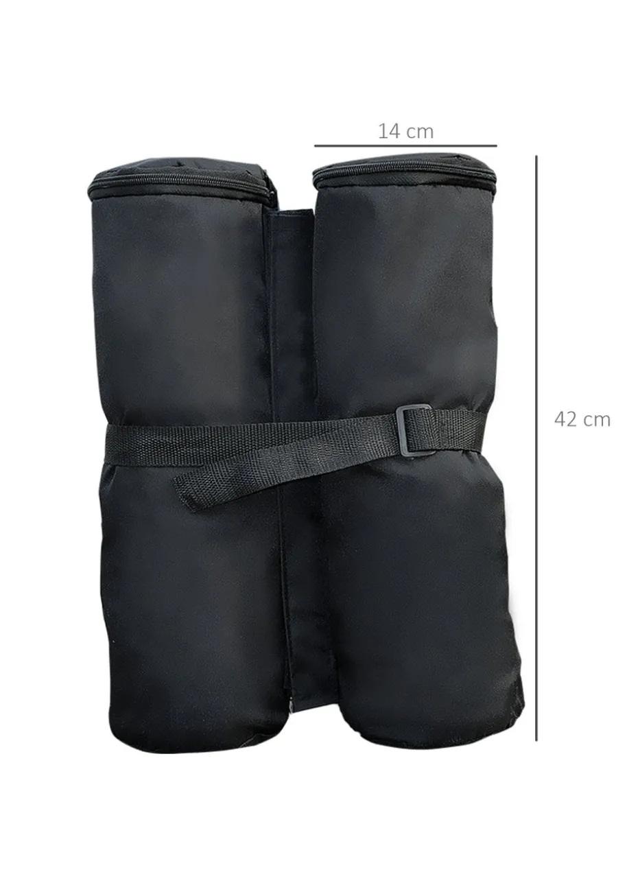 Outsunny 4pcs Gazebo Weight Sand Bags