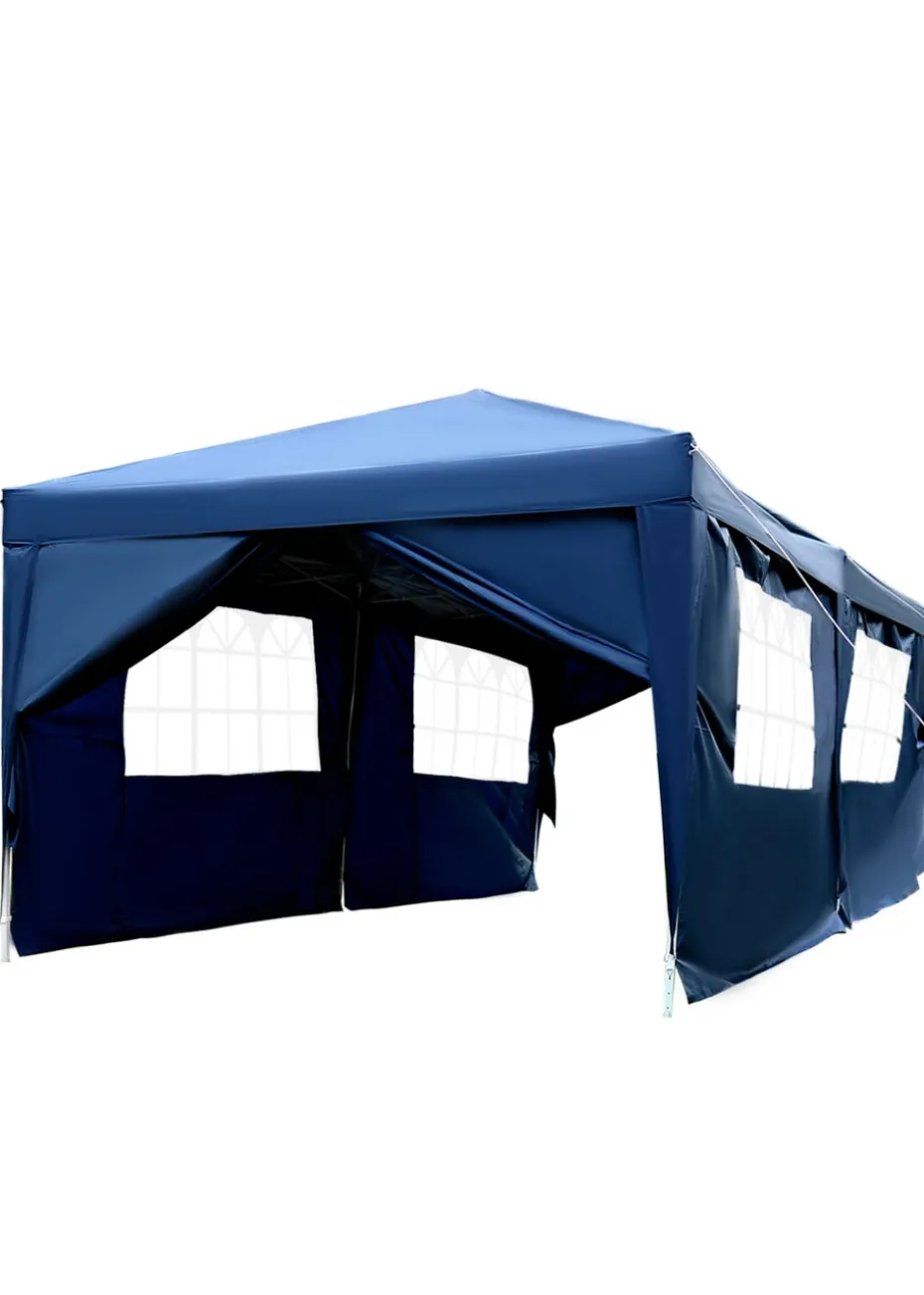 Outsunny 3x6m Garden Pop Up Gazebo Wedding Tent