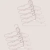 10-Pack Pink Kids Plastic Hangers