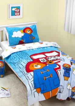 Paddington Bus Station Reversible Polycotton Duvet Set