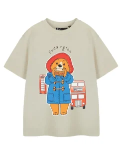 Paddington Bus Unisex Kids Beige T-Shirt (18 Months - 6 Years)