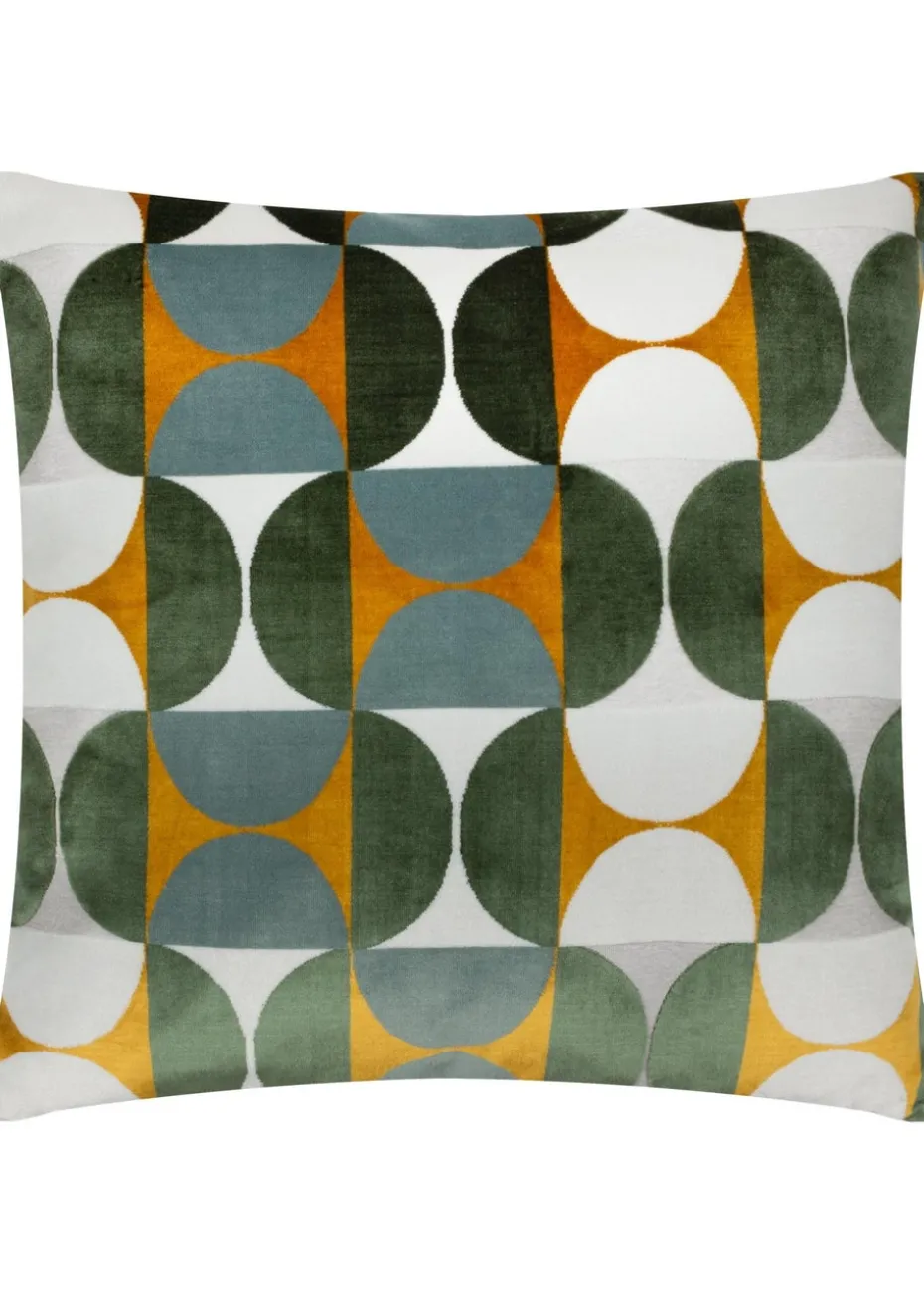 Paoletti Bardot Geometric Jacquard Filled Cushion (50 x 50 x 8cm)