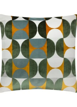 Paoletti Bardot Geometric Jacquard Filled Cushion (50 x 50 x 8cm)