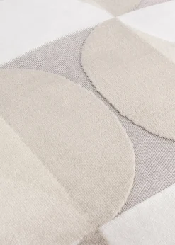 Paoletti Bardot Geometric Jacquard Filled Cushion (50 x 50 x 8cm)