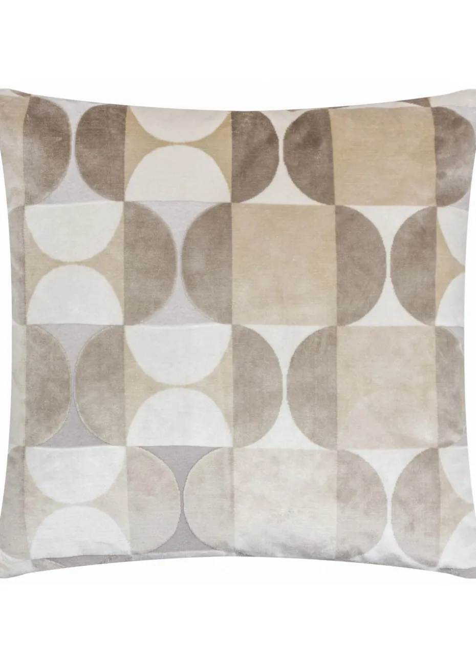 Paoletti Bardot Geometric Jacquard Filled Cushion (50 x 50 x 8cm)