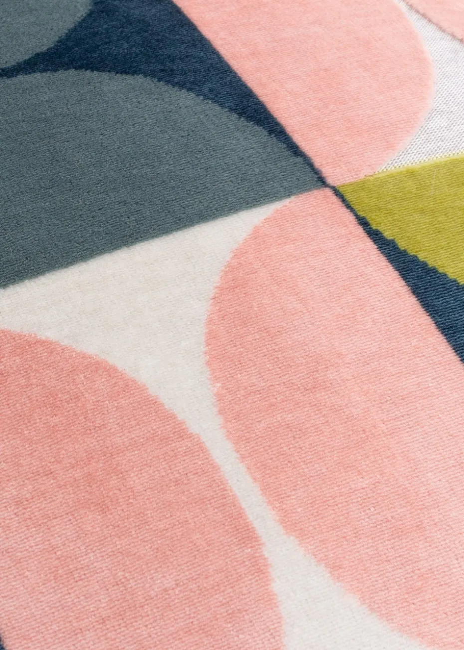 Paoletti Bardot Geometric Jacquard Filled Cushion (50 x 50 x 8cm)