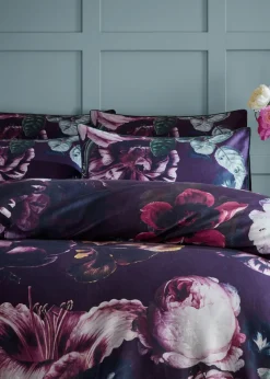 Paoletti Cordelia Floral 100% Cotton Duvet Cover Set